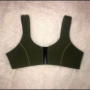 Top from hoaka swimwear (chloe khaki set)